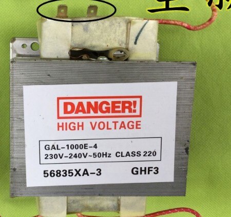 Echt Onderdelen 1000W magnetron transformers/GAL-1000E-4