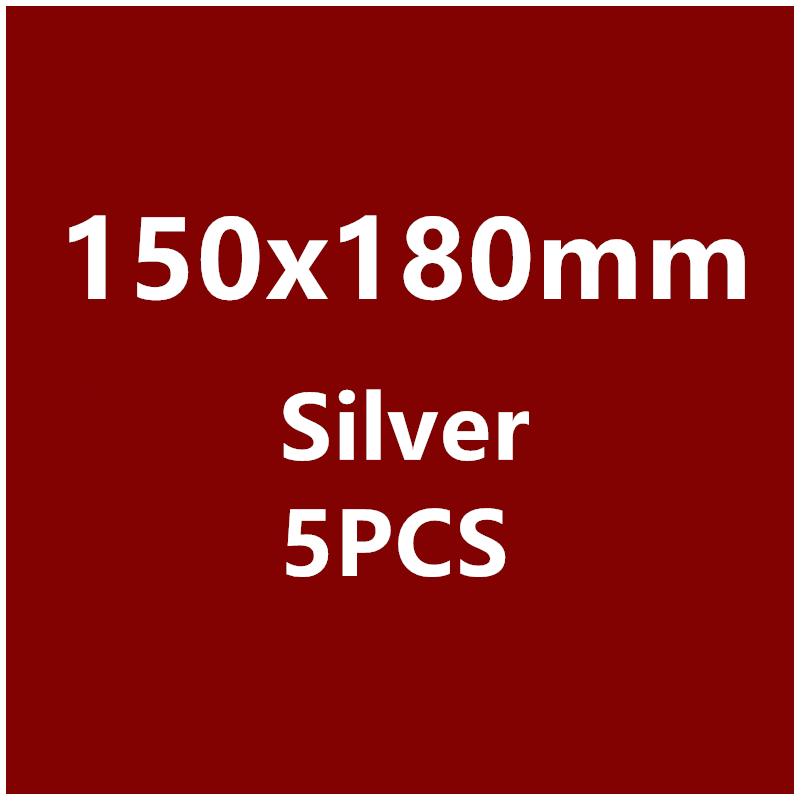 50/30/10/5 Stks/partij Zilver Papier Bubble Gewatteerde Mailers Enveloppen Bag Bubble Mailing Envelop Tas verpakking Tassen: 5pcs