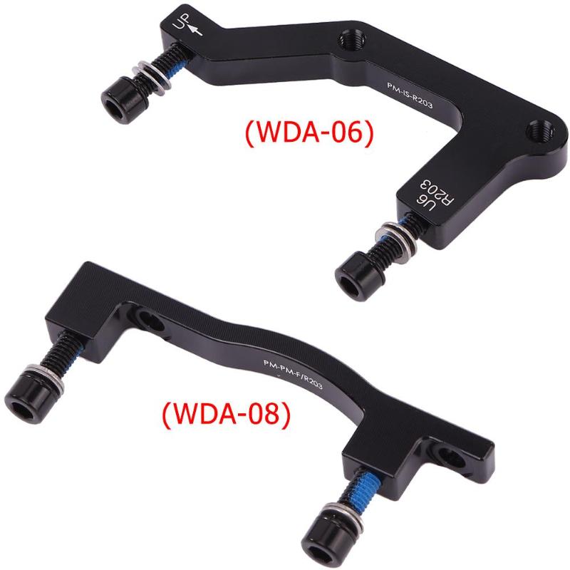 Disc Brake Mount Adapter MTB Bracket Bicycle Disc Brake Adapter for 203mm Rotor Adapter Rotor Caliper Conversion Seat
