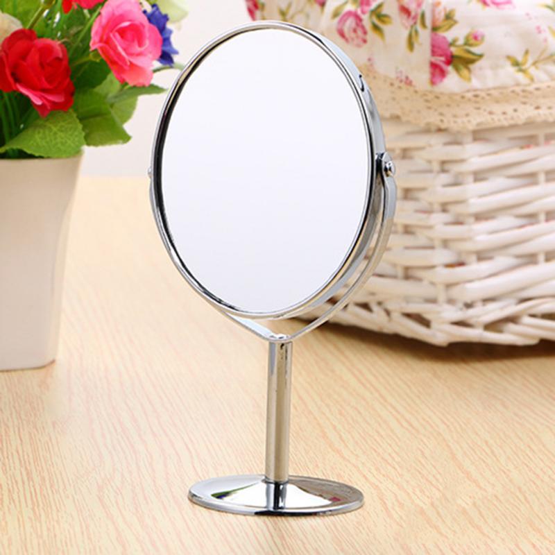 Clear Beauty Makeup Cosmetic Double-Sided Normal Makeup Mirror Stand Magnifier Mirror oval/Round Shape Mirror