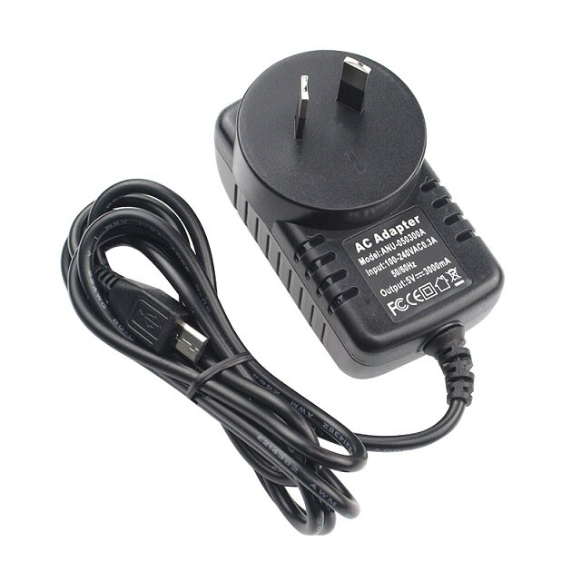 Raspberry Pi 3 Power Supply 5V 3A Micro USB Port Power DC Adapter Power Charger for Raspberry Pi 3 Model B+ 3B 2B Plus: AU