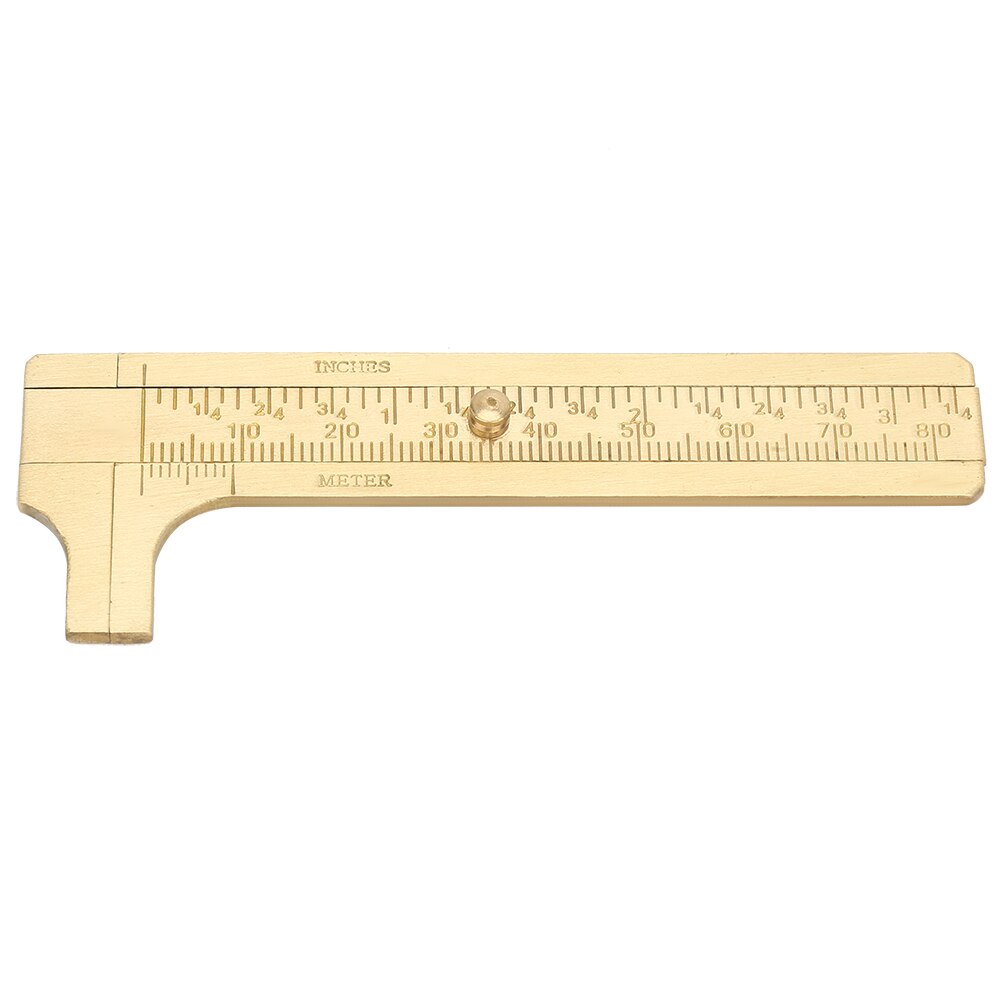 80mm Double Scale Vernier Caliper Brass Caliper Ga... – Grandado