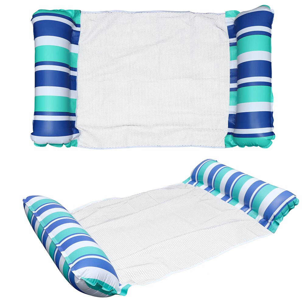 2 Stuks Opblaasbare Water Hangmat Pool Float Lounger Zwembad Float Stoel