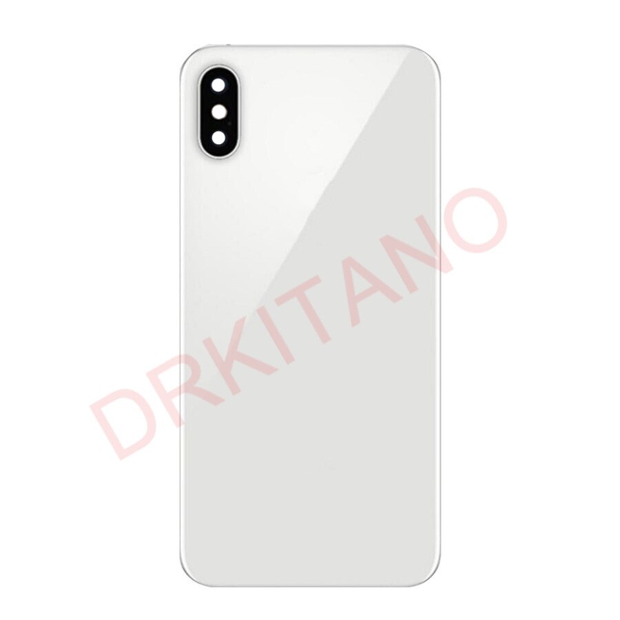 Sostituzione vetro posteriore per iPhone X XS MAX copribatteria pannello posteriore in vetro coperchio sportello posteriore + obiettivo fotocamera per iPhone X S