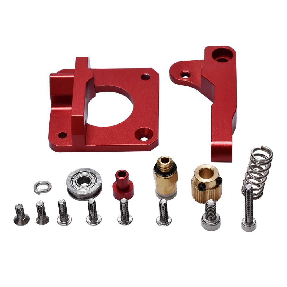 3D Printer Onderdelen MK8 Extruder Upgrade Aluminium Blok Bowden Extruder CR10 1.75 Mm Filament Extrusie Voor MK8 CR-10 Ender-3