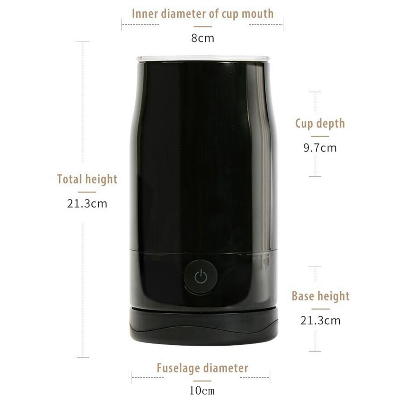 Milk Frother Electric Milk Frother Steamer Automatic Milk Foam Maker Warmer