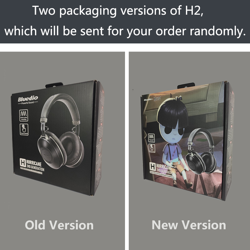 Bluedio H2, słuchawki Bluetooth, ANC, bezprzewodowy zestaw słuchawkowy, dźwięk HIFI, liczenie kroków, gniazdo kart SD, funkcja chmury, inteligentna aplikacja