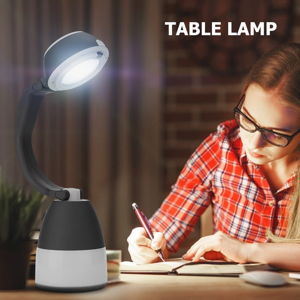 Emergency Light Portable LED Camping Lantern USB Rechargeable Flashlight Lantern for Hurricane Emergency, Hiking, Fishing