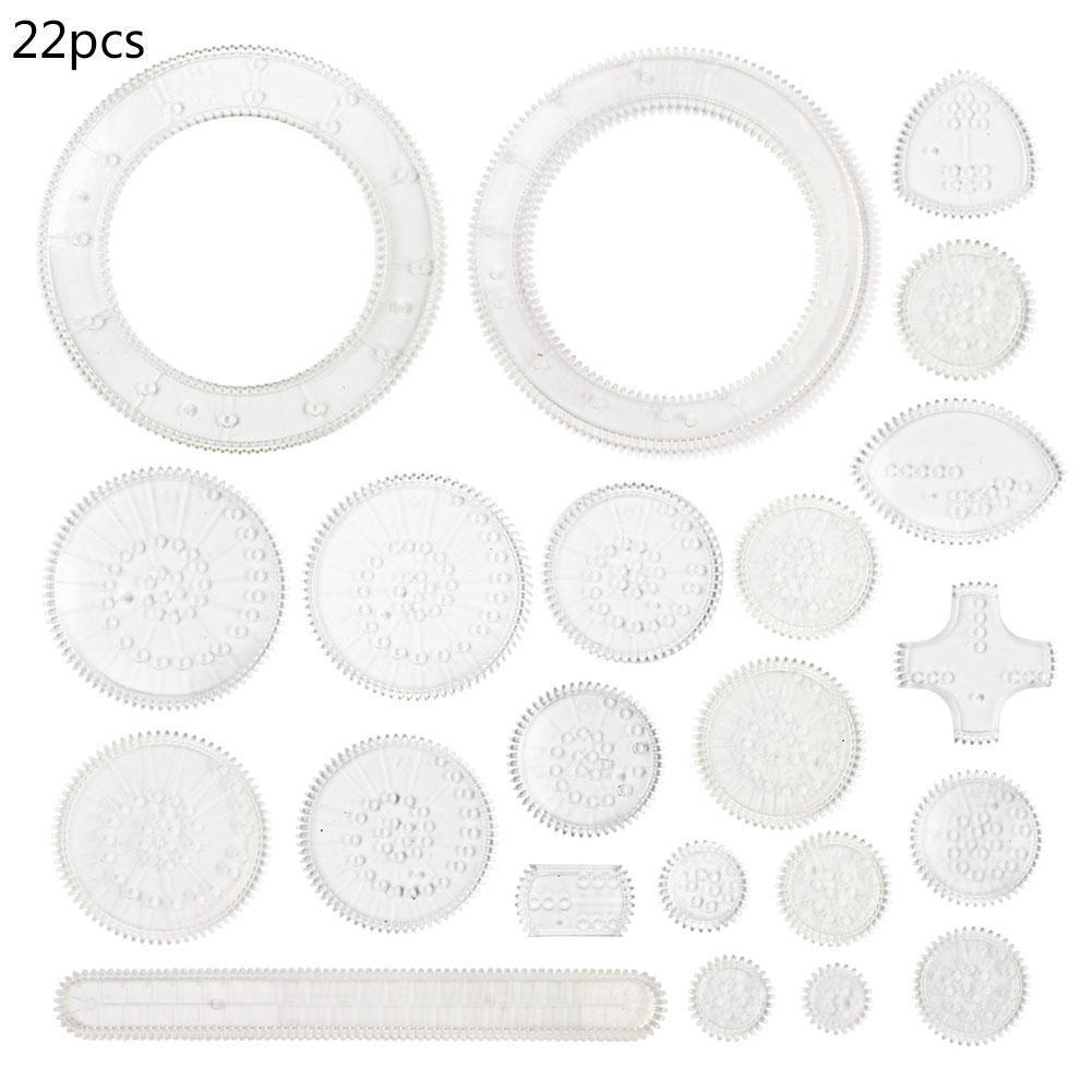 Spirograph Drawing Toys Set Interlocking Gears Wheels Painting Drawing Accessories Educational Toy Spirographs