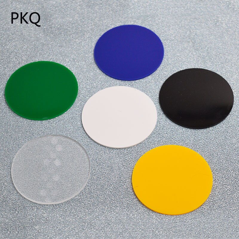 10pcs Diameter 2cm/3cm/4cm Acrylic Sheet Round Color Acrylic Sheet Mini DIY Plastic Board 2mm Thickness Acrylic Plexiglass