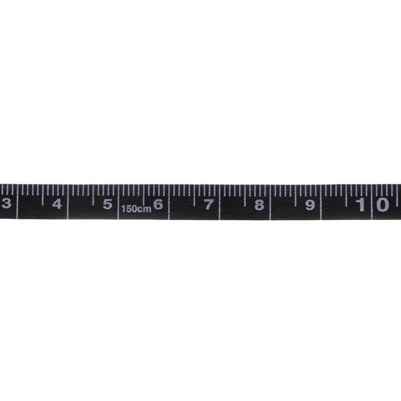 1.5m/60inch Black Tape Measures Dual Sided Retractable Tools Automatic ABS Flexible Mini Sewing Measuring Tape B85C