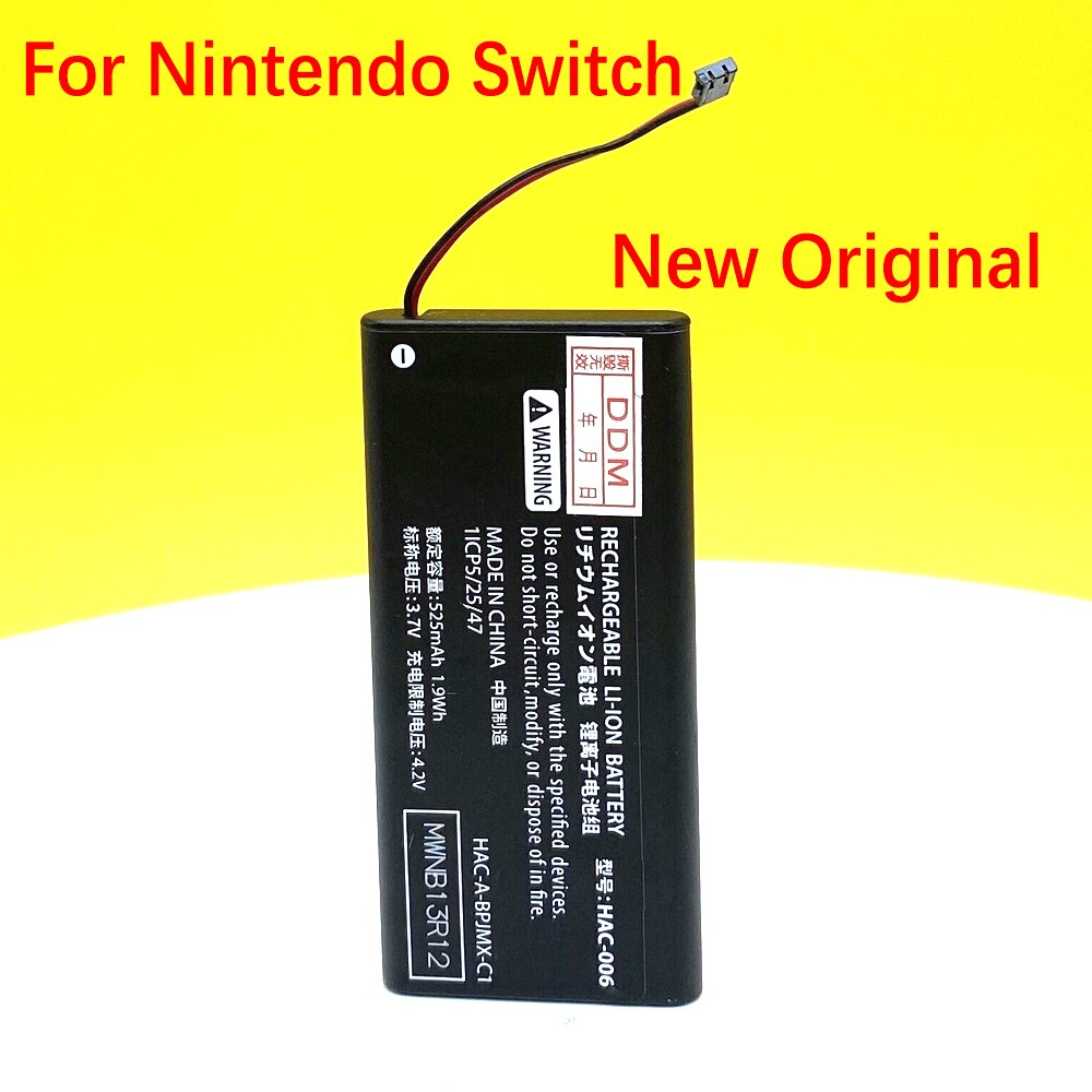 Original HAC-006 HAC006 Battery For Nintendo Switch HAC 006 HAC-015 HAC-016 HAC-A-JCL-C0 HAC-A-JCR-C0 Switch NS Joy-Con