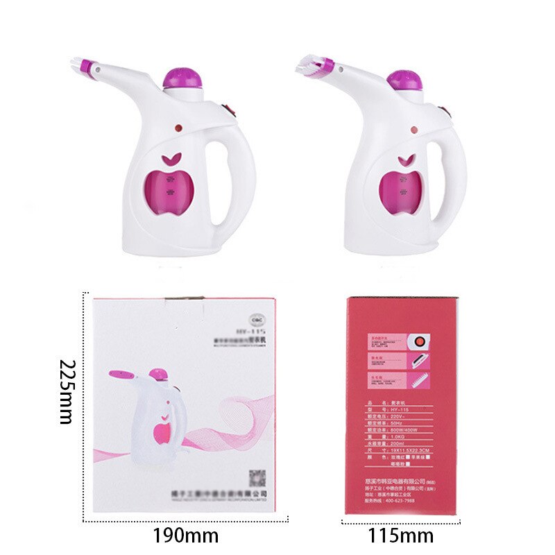 Z50 220V Portable Garment Steamer Humidifier Face Steamer Iron household steam cleaner Home appliances for Home Travel Manual