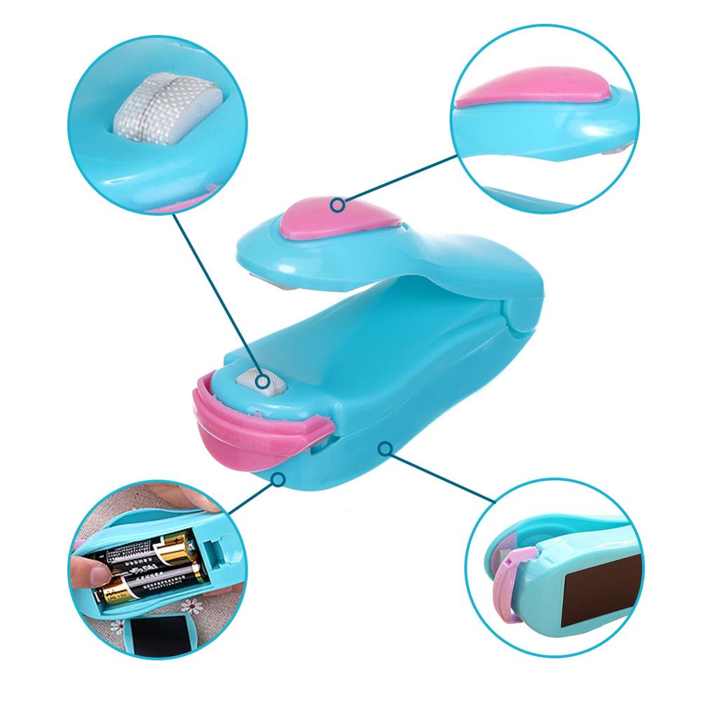 Plastic Bag Heat Sealing Machine Home Kitchen Portable Mini Heat Sealing Machine Impulse Sealer Seal Office Storage Supplies