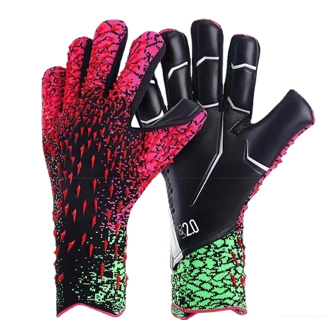 Nuevos guantes de portero de fútbol de látex, protección de fútbol gruesa, guantes de portero de fútbol para adultos y adolescentes