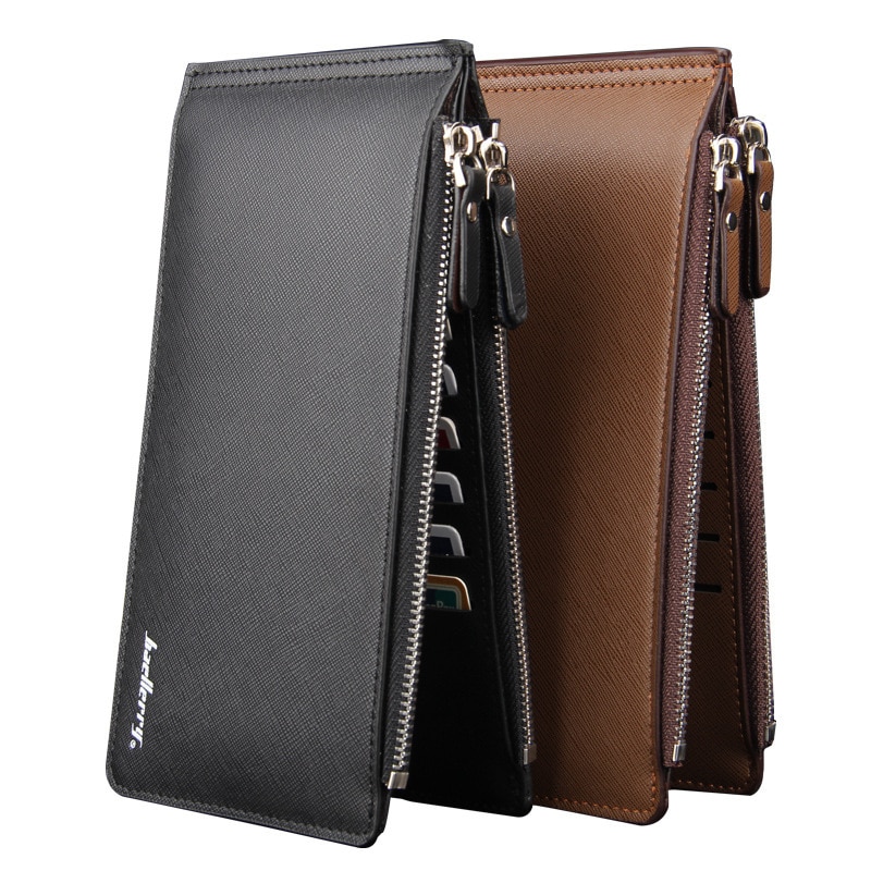 Price Classical Long Style Ultrathin Bank Card Sets Men's Multi Bits Credit Card Holder Large Capacity Wallet