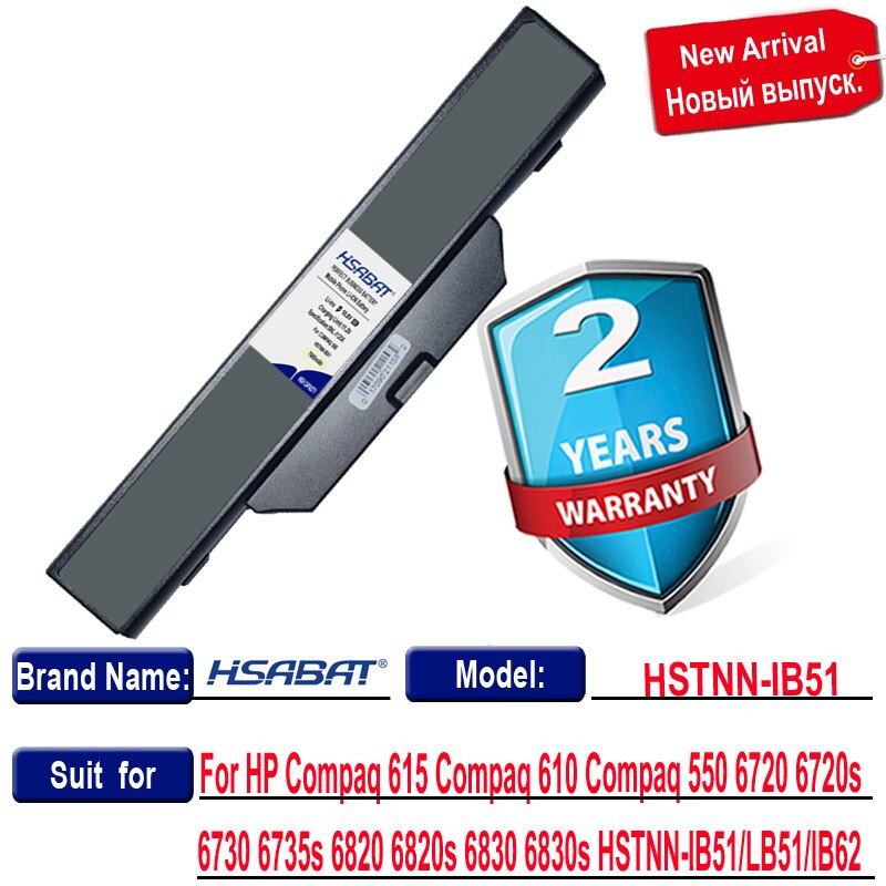 Top Brand 100% Battery for HP Compaq 615 Compaq 610 Compaq 550 6720 6720s 6730 6735s 6820 6820s 6830 6830s Batteries