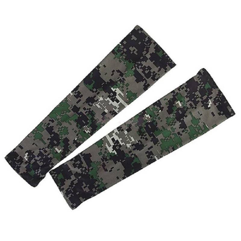 1 paar Zon Arm Cooling Mouwen Warmers Manchetten Uv-bescherming Mouwen Ademend Quick Dry Running Arm Mouwen Mannen Vrouwen