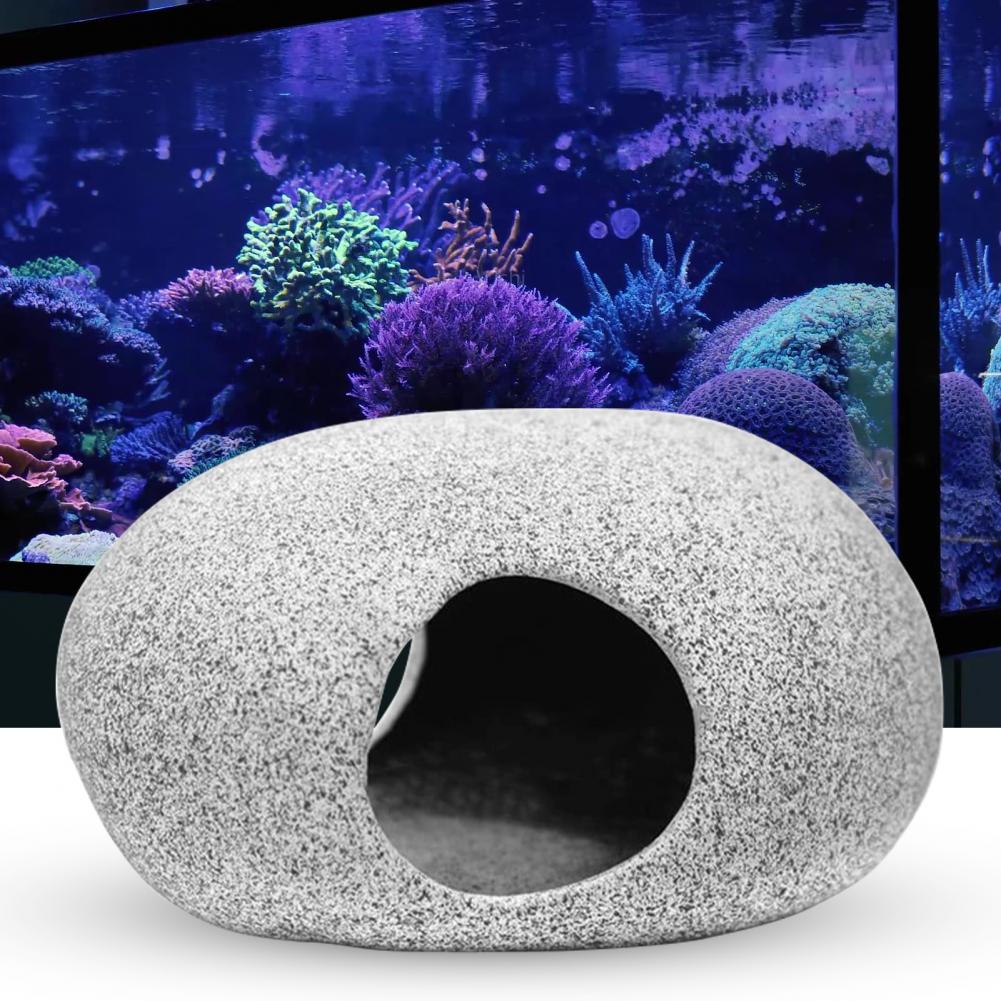 Rock Cave Harmless Hiding Stone House Delicate Aquarium Decoration Great Hiding Breeding Fish Rock House