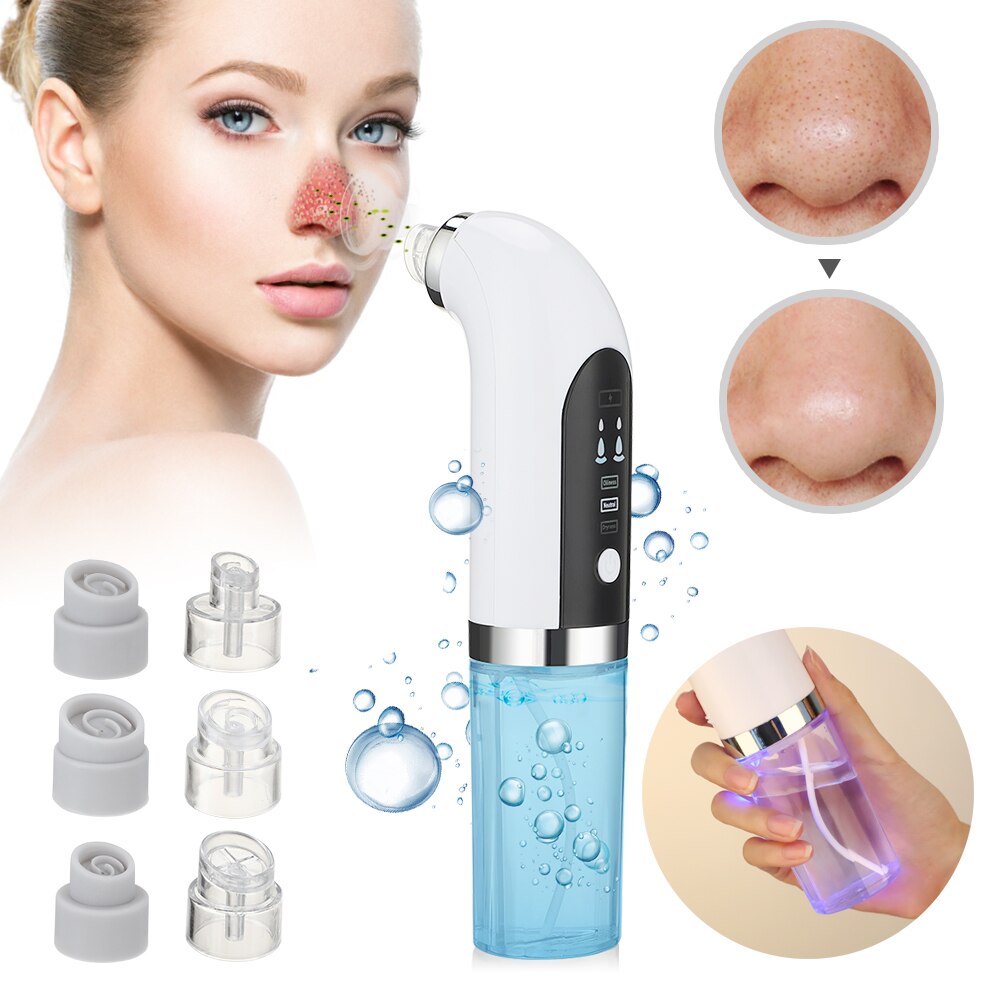 Blackhead Remover Nose Face Deep Cleaner Pore Acne Pimple Removal Vacuum Suction Facial Beauty Clean Skin Tool