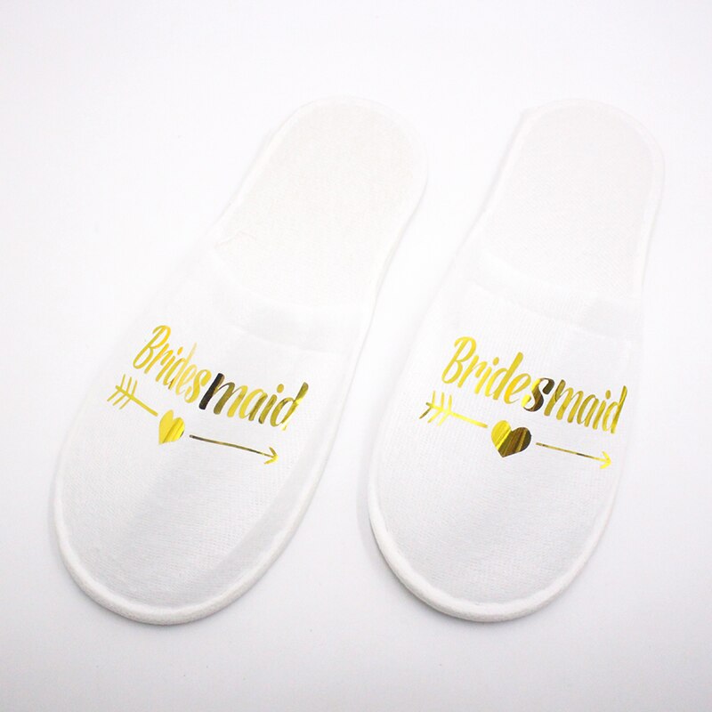 1 para złoty brokat lista wesele hotel kapcie dla gości druhna druhna kobiety buty miękkie trzepnięcie brzdęknięcie moda próżniak: 6