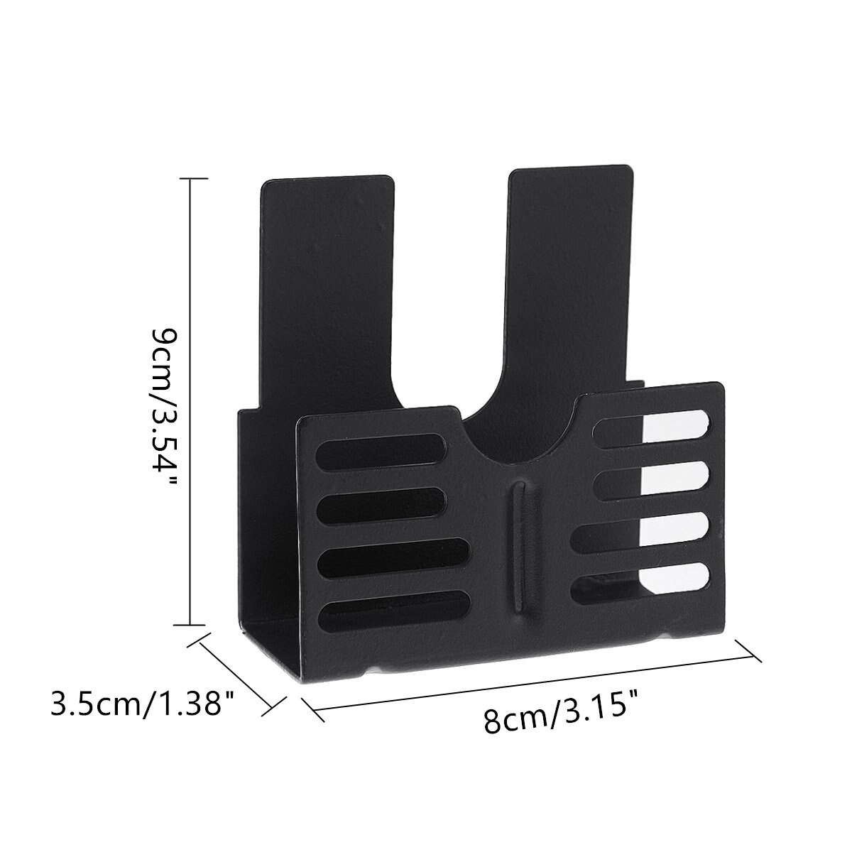 Iron Electric Rotisserie Grill Motor Bracket Spit Rod Holder Replacement Kits BBQ Accessories Rotisserie Parts Tools Black