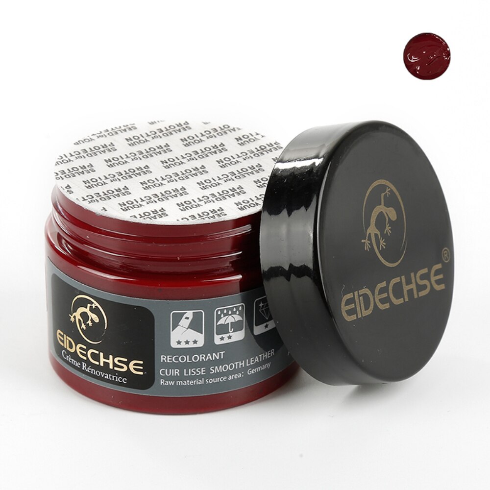 Kit de reparación de cuero líquido para coche, herramienta de reparación de cuero líquido, asiento automático, abrigos, agujeros, grietas para arañazos, 50ML: wine red
