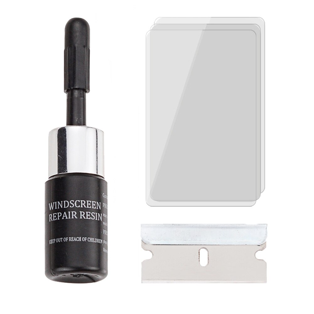 Windshield Repair Kits Car Window Glass Repair Tools Crack Scratch Restore Car Window Screen Repairing Polishing Car Styling: Red