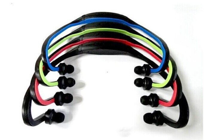 Sport MP3 WMA Muziekspeler Draadloze Headset Hoofdtelefoon Oortelefoon Ondersteuning TF/Micro Sd-kaartsleuf