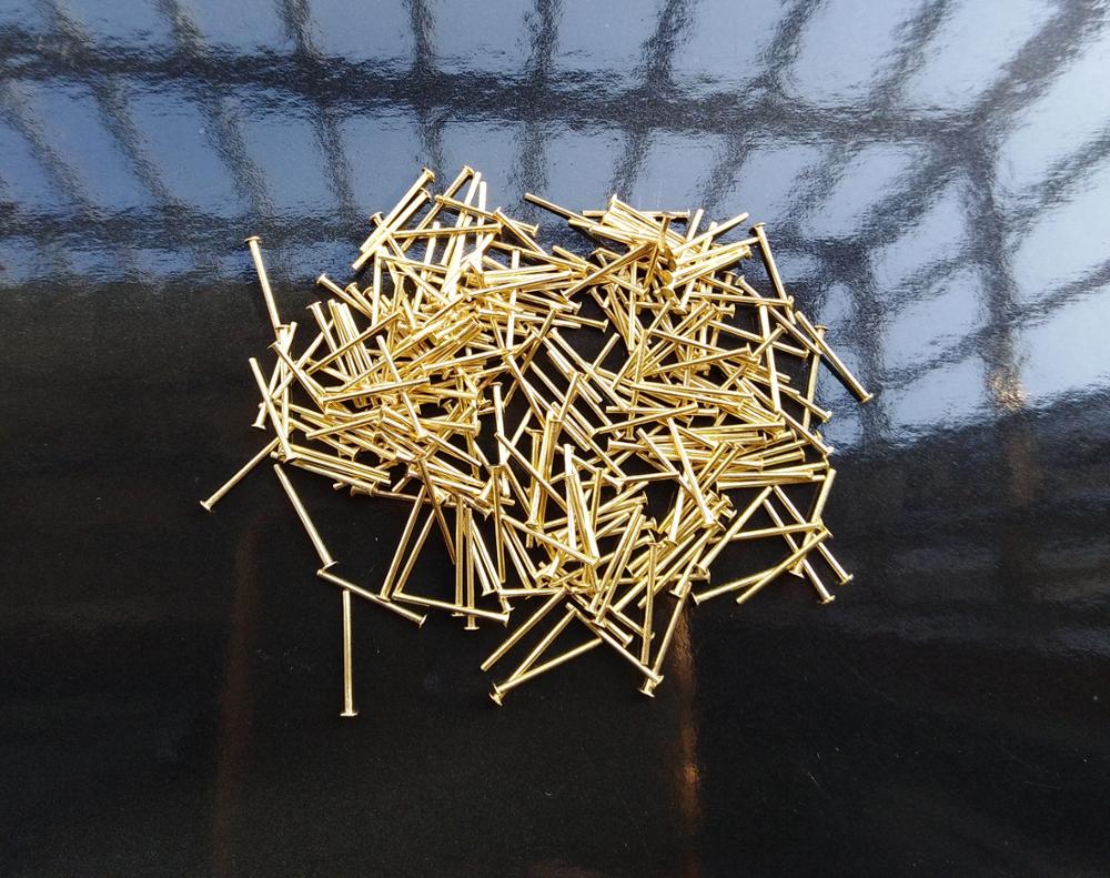 Accesorios de modelo de barco de Hobby, clavo de cobre especial, piezas de madera para barcos, 6 g/bolsa