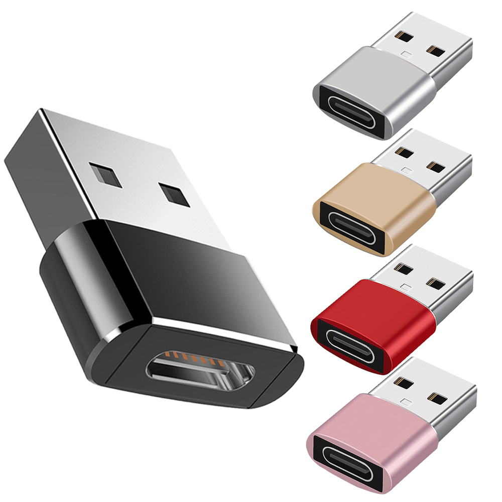 Adapter adaptera USB OTG A męski na typ C do iPhone 14 13 12 11 Pro Max do kabla AirPod typu C Adapter do transmisji danych