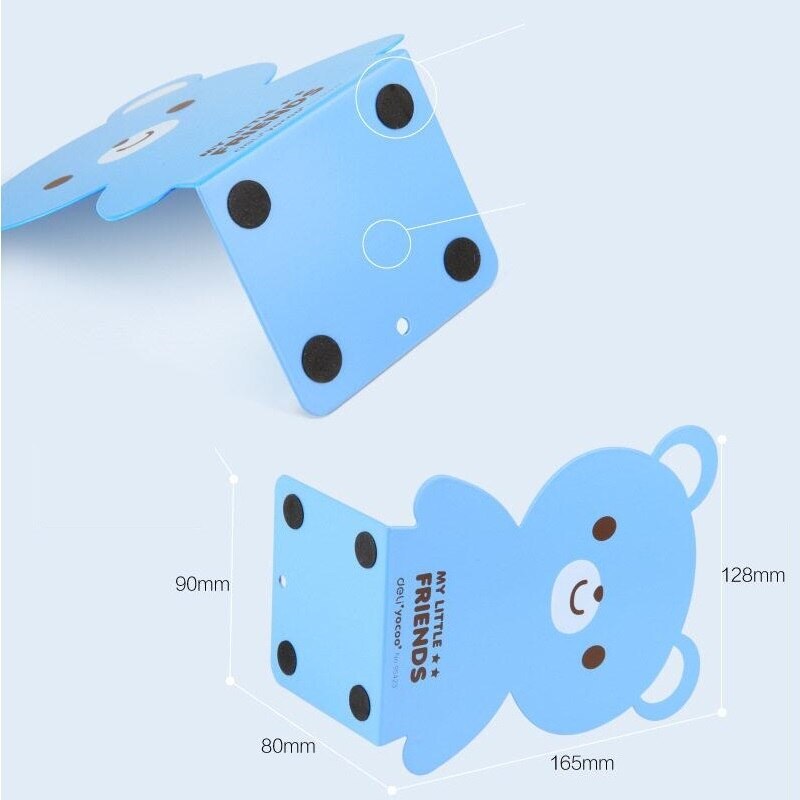 Cartoon Metaal Ijzer Boekensteun Kinderen boek end boekenplank boekensteun kind boek plaat massieven prateleira para livros Nr 95423