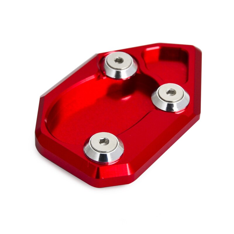 CNC Extension Parking Kickstand Pedaal Side Stand Plaat Vergroten Pad Houder Voor MV Agusta Brutale 1078 08-12/ 990R 10-12 F4 04-15