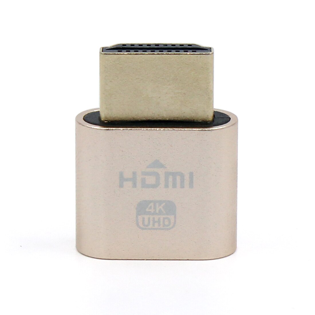 Edid Connector Hdmi Mini Dp Displayport Virtuele Display Dummy Adapter Plug Edid Headless Kvm 2560 & 1920*1080P @ 60Hz 4K: HDMI Golden