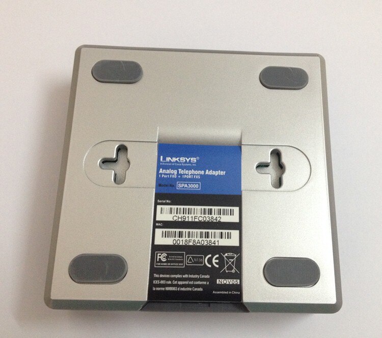 spa3000 odblokowany Linksys spa3000 przejściówka robić telefonu VoIP brama VoIP FXS FXO PSTN spa3000