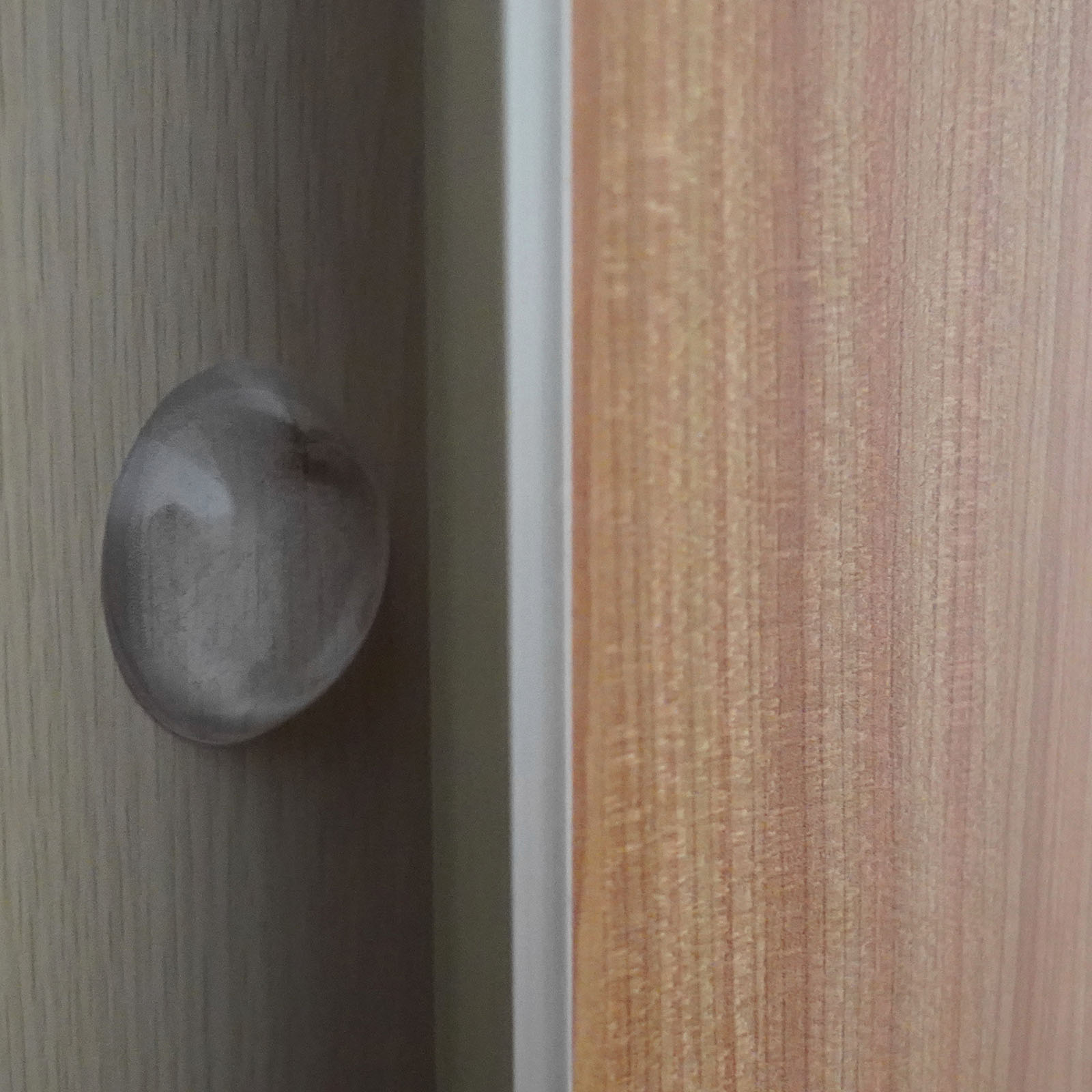 6 Stuks Ronde Rubber Bumpers Deur Muur Protector Zelfklevende Deurgrepen Stopper Shock Pads Keukenkastje Handvat Guard Bumper