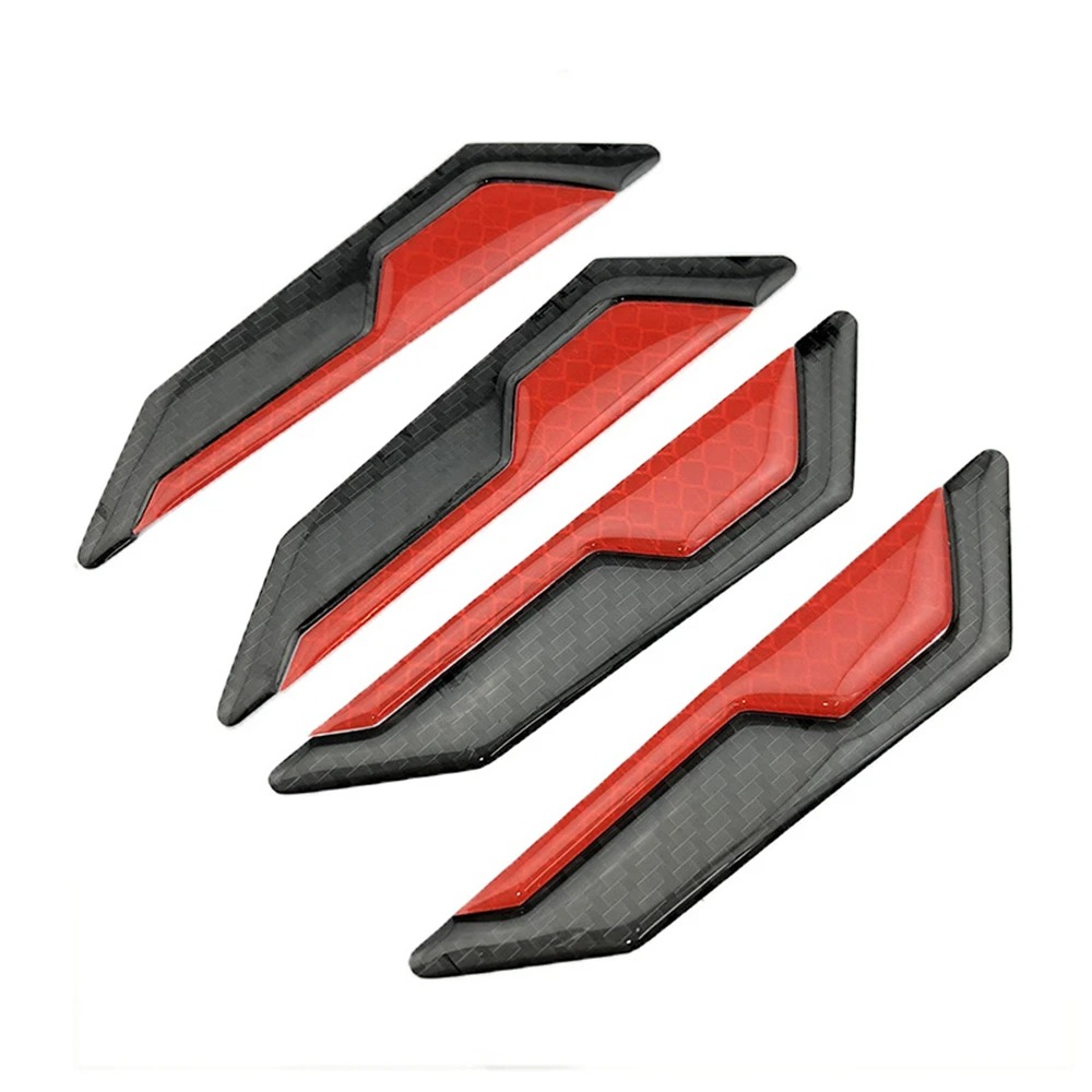 Bande de protection anti-collision pour bord de porte de voiture, protection contre les collisions, protection contre les collisions: Rouge