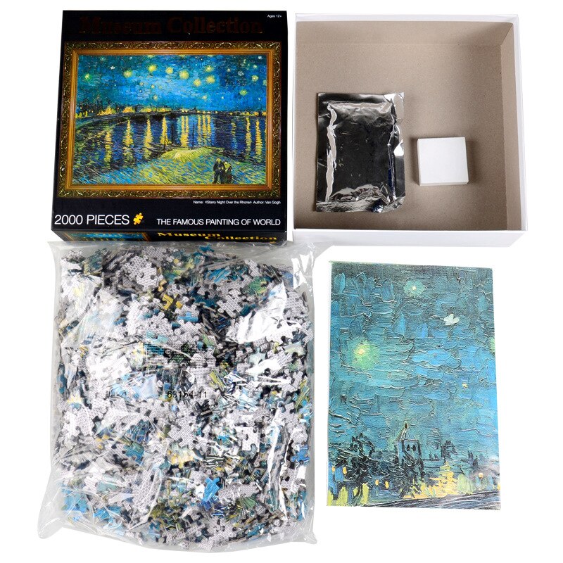 DIY Jigsaw puzzle 1000 pieces jigsaw Puzzles for Adult Kids Educational Puzzle Toys Home Wall Decoration Painting