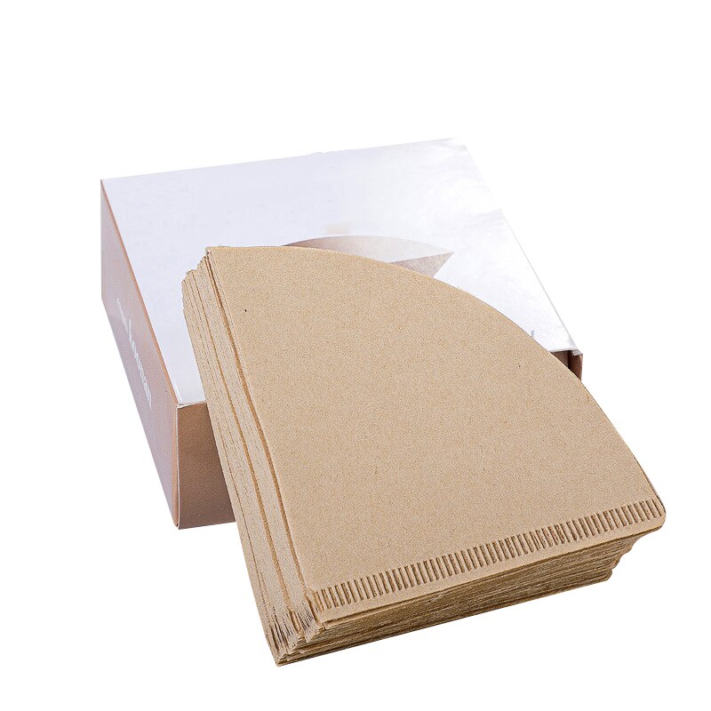 Cafetera de vidrio de 700ml/500ml/300ml, tetera reutilizable con filtro transparente cafetera italiana artículos para café cafetera expreso jarra leche tetera cafetera camping bote cafe jarra cafe cocina: 100Xfilter paper