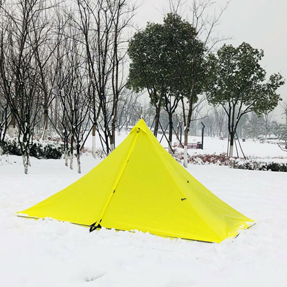 Camping Tent Accessories All Seasons Travel Rodless Ultralight Outdoor Hiking Solid Durable Portable Foldable