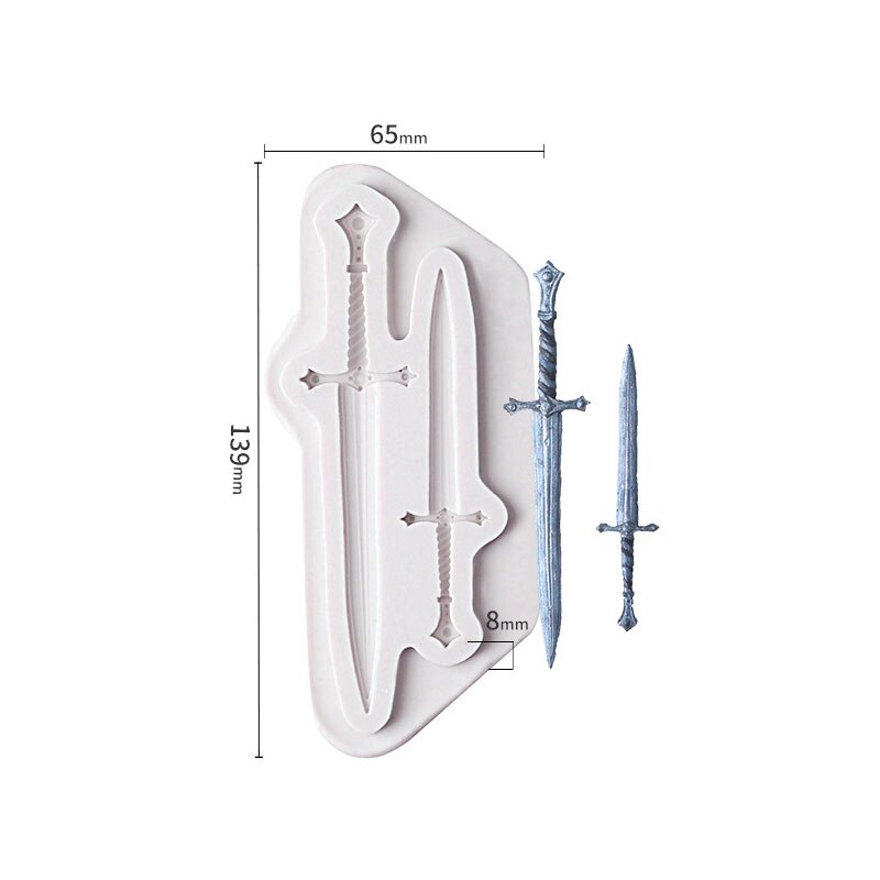 Dinosaur Fondant Silicone Mold Fondant Cake Chocolate Mould DIY Decorating Tool Bakeware FOU99
