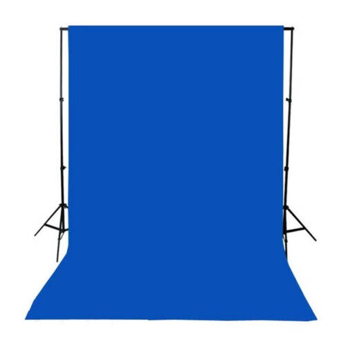 3 x 5ft ikke-vævede hvide fotografier baggrundsskærm studie baggrund foto rekvisitter: Blå