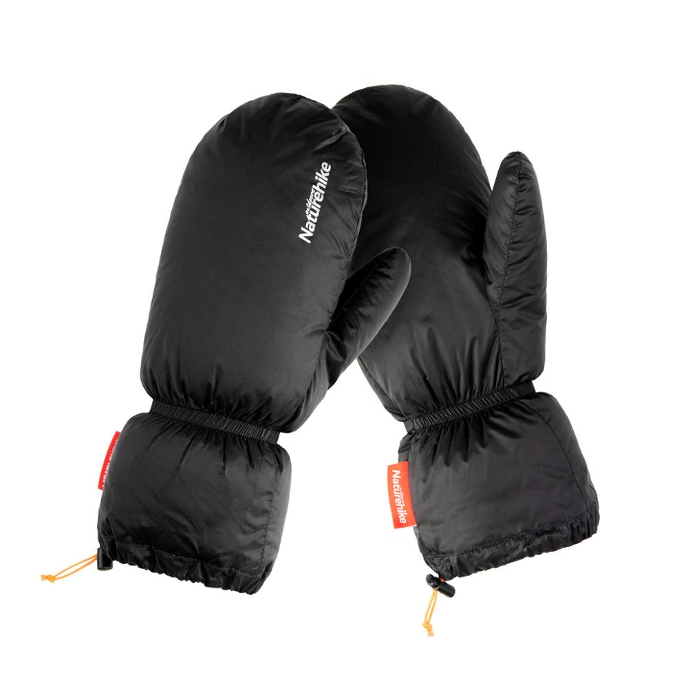 Naturehike-guantes de plumas de ganso blancos, de 10g, 90%, Unisex, guantes suaves a prueba de agua, Kit de guantes para el frío y cálido invierno FP700