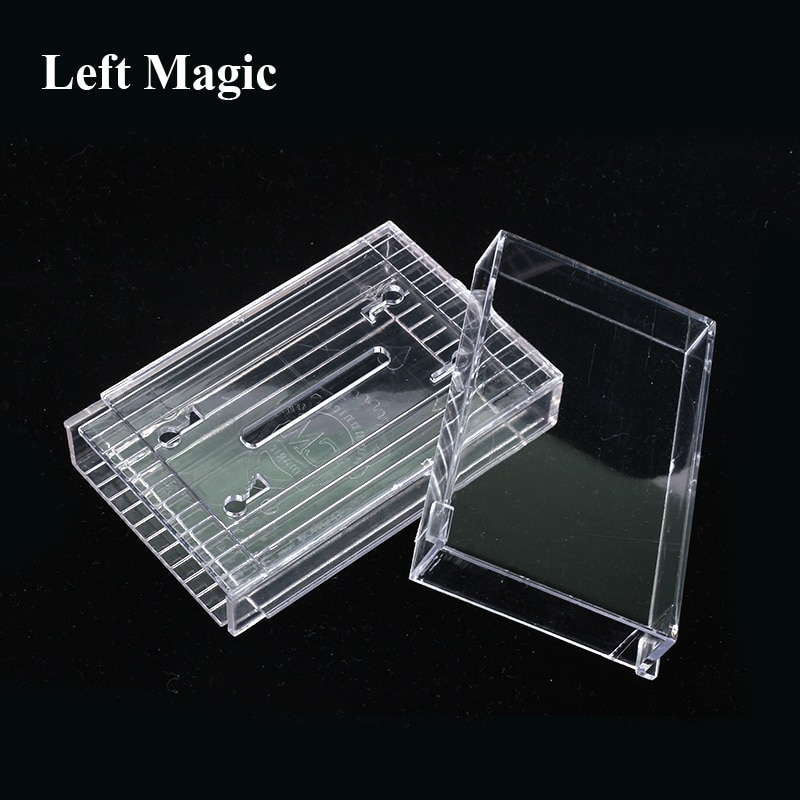 Neue Transparent Magic Box Magie Tricks IQ-Box Kann Nicht Geöffnet Werden Close-Up Bühne Magie Requisiten Pädagogisches Spielzeug