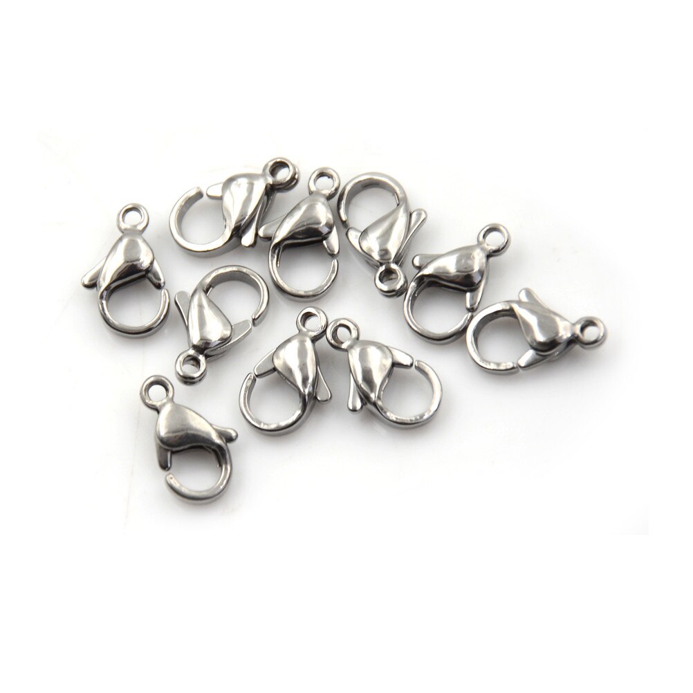 Pick Rvs Kreeft Sluitingen Voor Sieraden maken ketting Armband DIY Sieraden 10 Stks