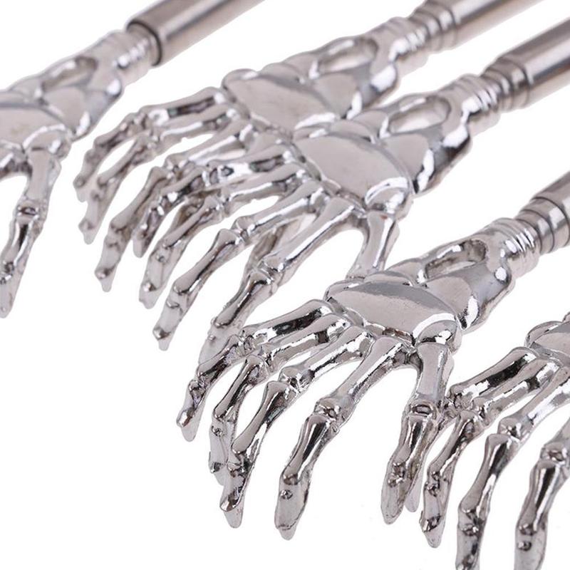 Terug Massager Terug Scratcher Telescopische Rvs Claw Massager Terug Schraper Uitschuifbare Telescopische Jeuk Stok Gezondheidszorg