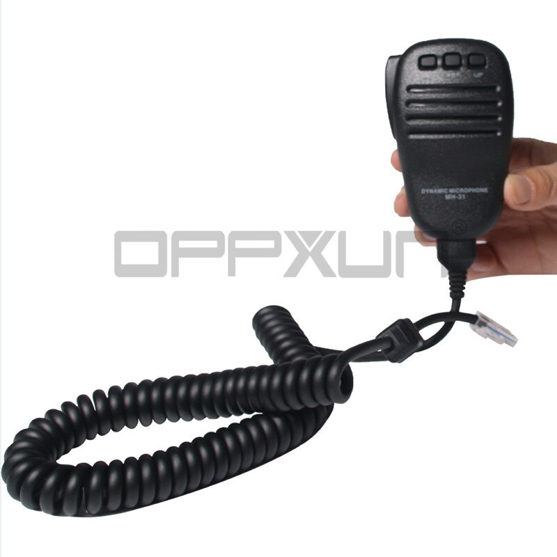 Mikrofon Lautsprecher Walkie Talkie Mikrofon PTT MH-31 A8J für Yaesu FT 817 857 897 450 891 818 900 FT817 FT857 FT897 FT450 FT900 Radio