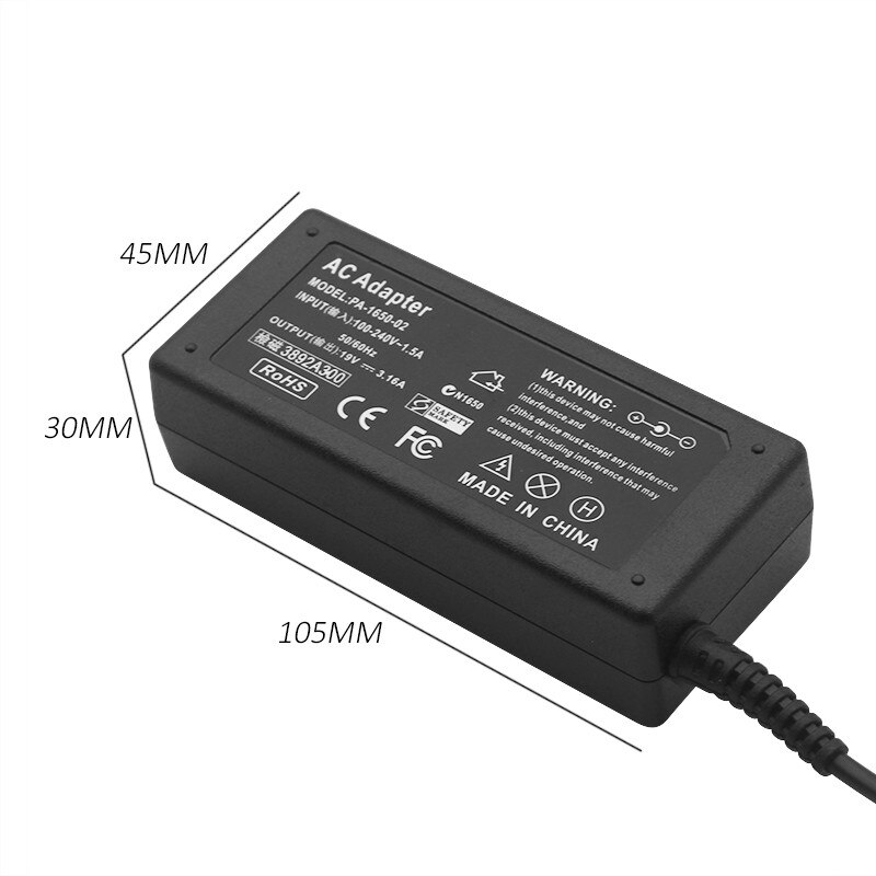 60W 19V 3.15A Ac Adapter Laptop Oplader Voor Samsung NP300E4C NP300E4E NP300E5A NP300E5C NP300E5E NP300V5A NP305E5A NP305E7A