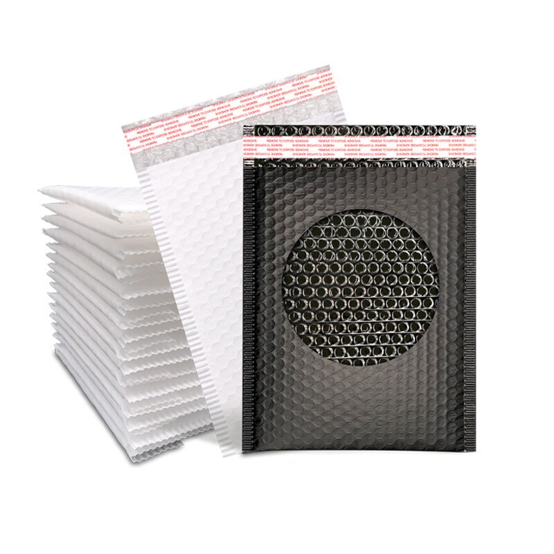 10PCS/18sizes Black Poly Bubble Mailer Padded Envelope self seal mailing bag bubble envelope envelope Storage Envelopes