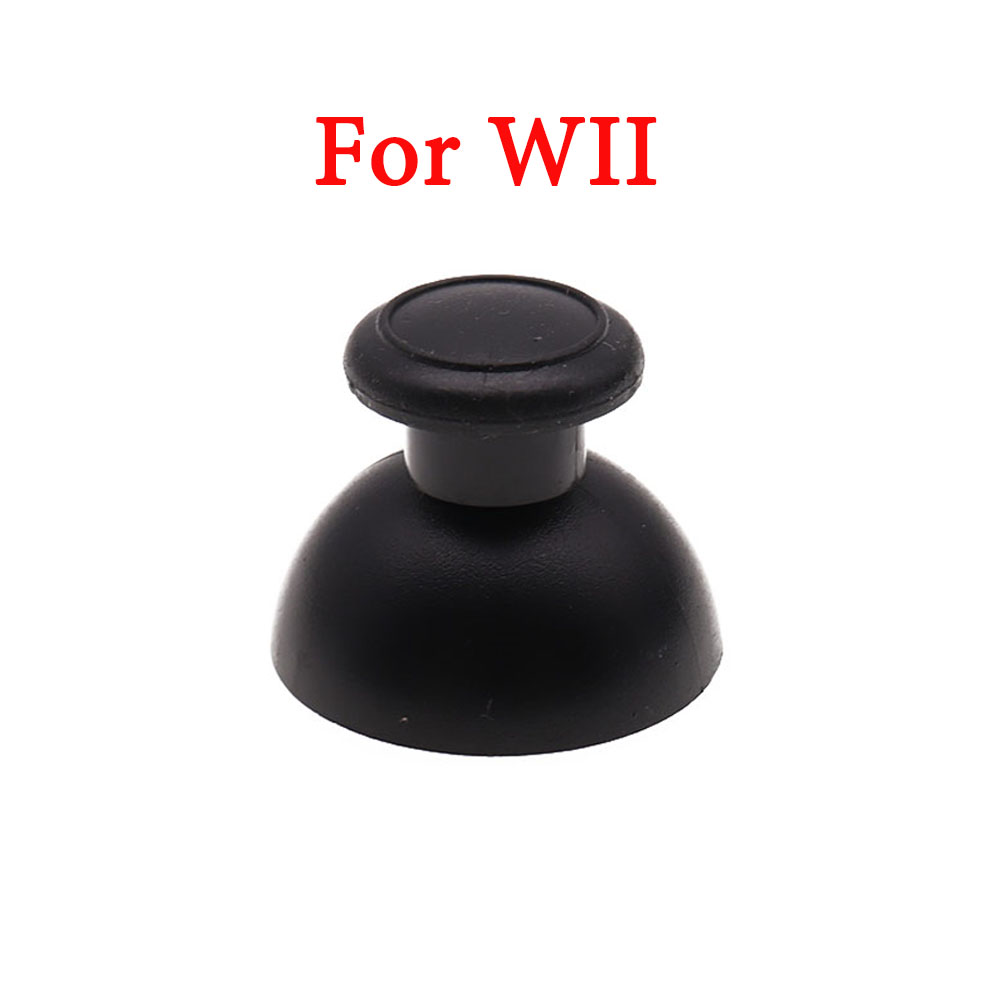 2 sztuk sterownik zastępczy analogowa gałka kciuk kij grzyb nakładka na gałkę pokrywa dla PS2 PS3 PS4 Pro Slim PS5 część naprawcza szary: Black